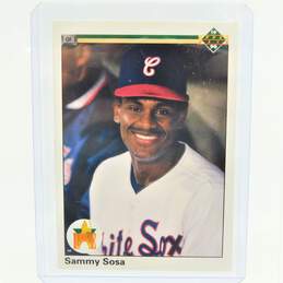 1990 Sammy Sosa Upper Deck Rookie White Sox Cubs