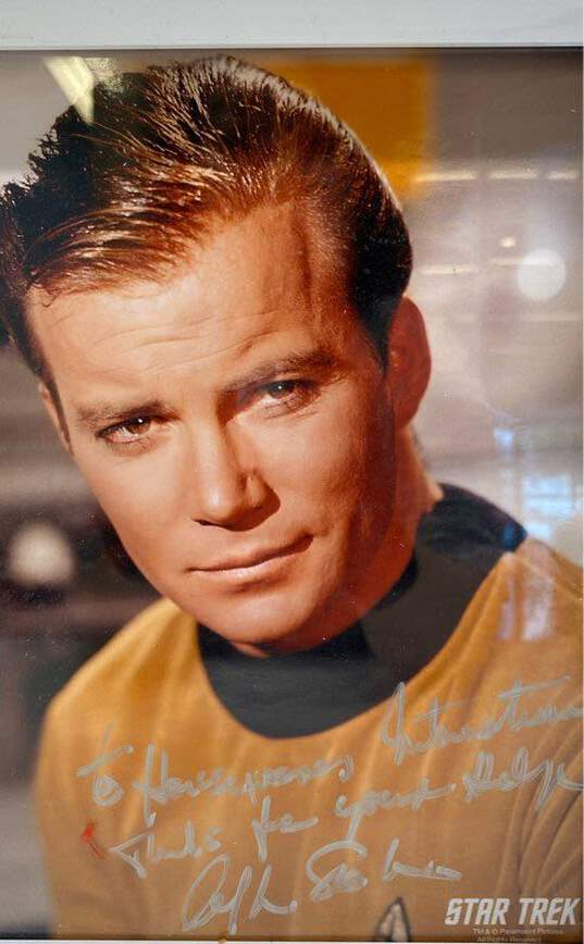 Framed and Signed William Shatner 8" x 10" Photo image number 3