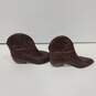 Saks 5th Ave Ladies Brown Leather Boots Size 8 image number 2