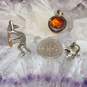 Assortment of 3 Sterling Silver Pendants - 6.6g image number 3
