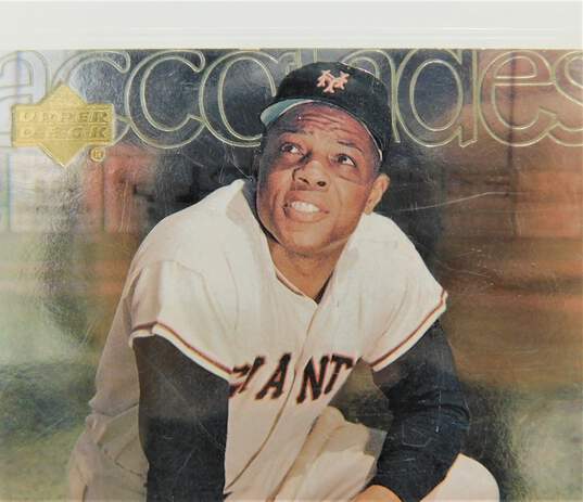 2000 HOF Willie Mays Upper Deck Hitter's Club Accolades Graded PSA 8 SF Giants image number 3