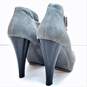 Michael Kors Grey Platform Heels Size 7 image number 4