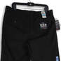 NWT Mens Black Flat Front Slash Pocket Straight Leg Chino Pants Sz W36 L34 image number 4