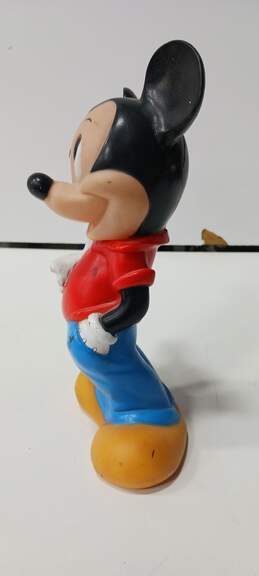 Vintage Walt Disney Illco Toys Mickey Mouse Vinyl Coin Bank alternative image