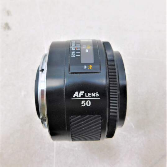 MINOLTA Maxxum 3000i W/ Maxxum D 314i Flash & Zoom Macro AF70-210mm Lens In Carrying Case image number 8