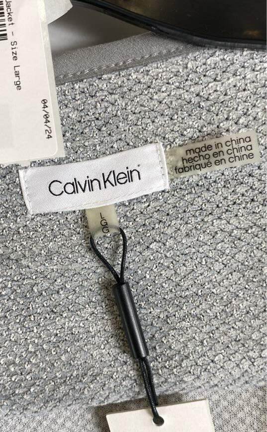 Calvin Klein Gray Jacket - Size Large image number 4