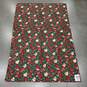 Handmade Christmas Floral Quilt - 65 L X 44.5 W Inches image number 1
