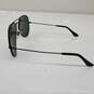 Vintage 90s Bausch & Lomb Ray-Ban Black Aviator Sunglasses L2821 image number 3