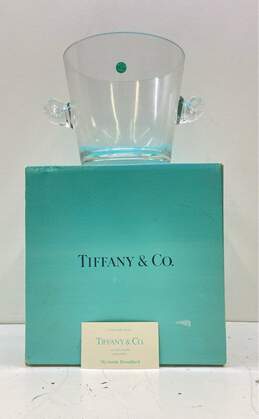 Tiffany & Co. 16.5 in Tall Crystal Glass Ice Bucket
