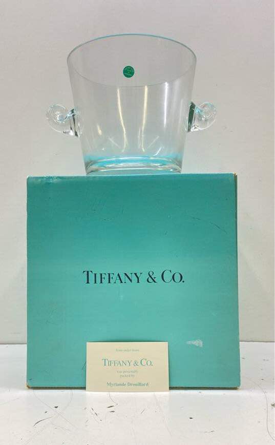 Tiffany & Co. 16.5 in Tall Crystal Glass Ice Bucket image number 1