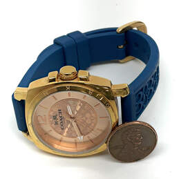 Designer Coach Gold-Tone Round Dial Adjustable Strap Analog Wristwatch alternative image