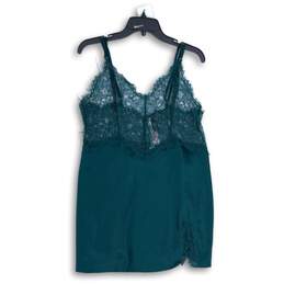 NWT Victoria's Secret Womens Green Sweetheart Neck Camisole Blouse Top Size XL