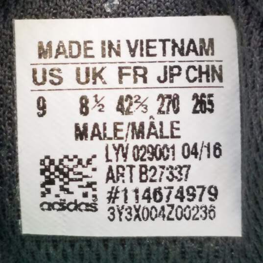 Adidas Matchcourt Slip On Grey Suede Skate Shoes Men's Size 9 image number 8