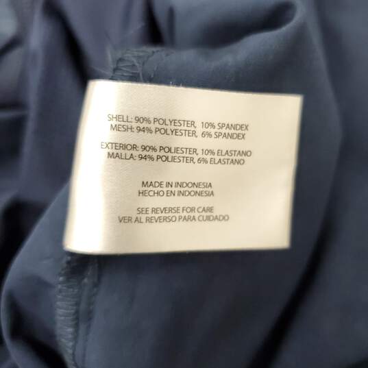 Orvis WM's Blue Embossed Pull-On Travel Skort Size MM image number 4