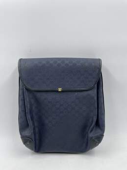 Authentic Gucci GG Navy Crossbody Bag alternative image