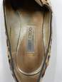 Authentic Jimmy Choo Leopard Pony Hair Loafer W 7 image number 6