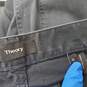 Theory Men's Haydin 5-Pocket Pant in Faded Black Stretch Cotton Size 32x28 image number 3