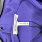 NWT Womens Purple Sleeveless Spaghetti Strap Tie Wrap Maxi Dress Size M image number 5