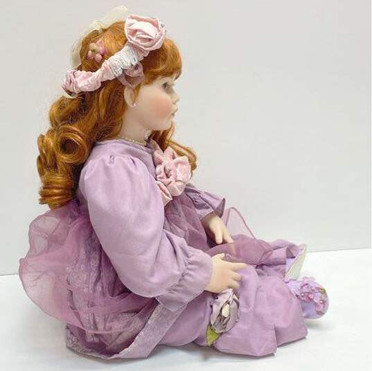 Thelma Resch 26" Tall Limited Edition Signed Decorative Porcelain Designer Doll image number 5