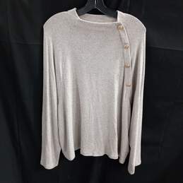 H&M Women's Beige Tunic Sweater Size L