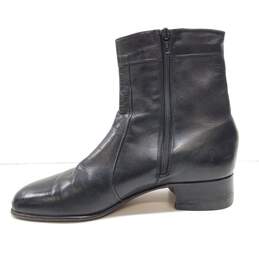 Bruno Magli Women's Black Leather Ankle Boots Size 7 alternative image