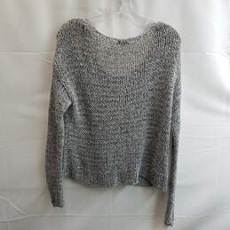 Eileen Fisher Women's Gray Acrylic Knitted Sweater Size XS alternative image