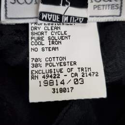 NWT Scott McClintock WM's Black Jacquard Brocade Jeweled Mini Dress Set Size 12 alternative image