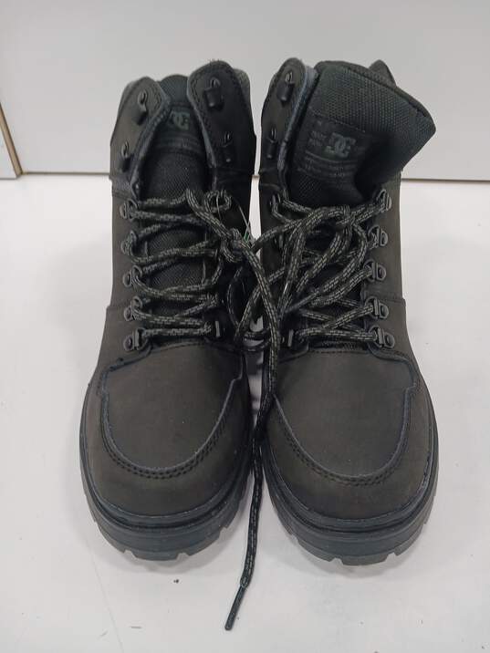 DC Peary Men's Black Hiking Boots Size 9.5 image number 3