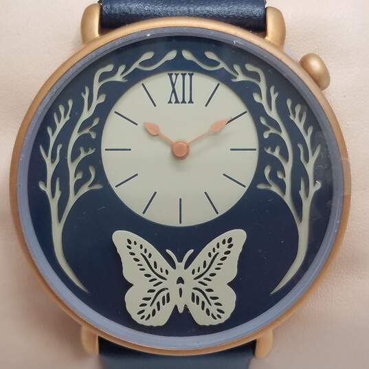 NEW! Dial By Sarah Dennis 38mm Butterfly Dial Analog Lady's Watch In Box 36.0g image number 2