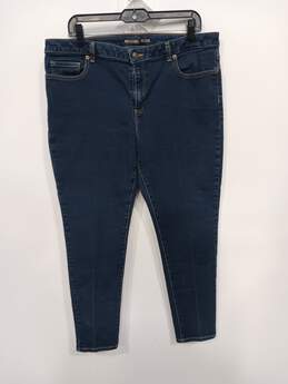 Michael Kors Women's Blue Jeans Size 16
