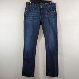 7 For All Mankind Women Blue Jeans Sz 31