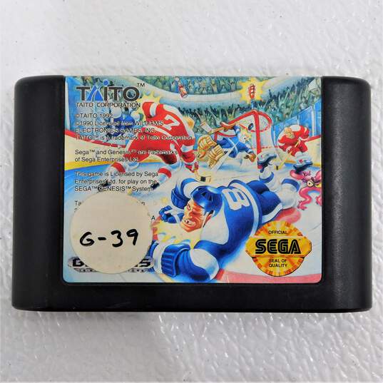 Sega Genesis Hit The Ice Game Only image number 1