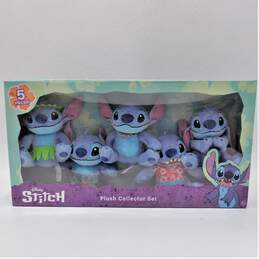 Disney Plush Lilo & Stitch 5pc Plush Doll Toy Set IOB