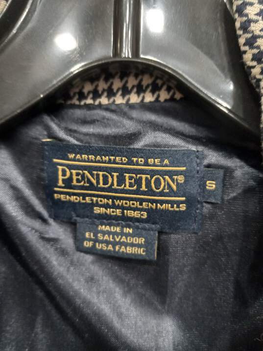 Women's Pendleton Wool Houndstooth Blazer Sz S NWT image number 3