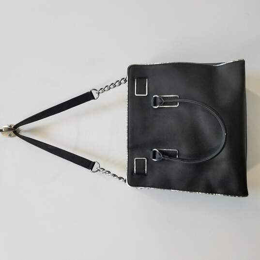 Buy the Michael Kors Hamilton Black Leather Tote Bag