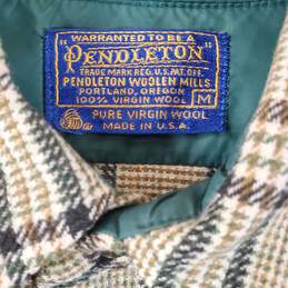 Pendleton Men Multicolor Plaid Wool Button Up Shirt Sz M alternative image