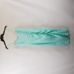 Leith Women Aquamarine Sleeveless Dress M NWT