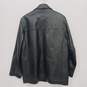 Men's Black Wilsons Leather Coat Male Size Small image number 2