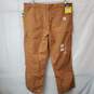 Eddie Bauer Workwear Brown Carpenter Pants Men's 42 x 32 NWT image number 2