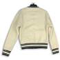 NFL Womens White Long Sleeve Green Bay Packers Sherpa Full-Zip Jacket Size Small image number 2