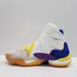 Adidas Pharrell Williams x 0 To 60 BOS White Multicolor Athletic Shoes Men's Size 10.5 image number 2