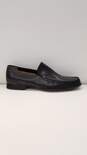 Bruno Magli Henri Black Leather Loafers Shoes Men's Size 12 M image number 1