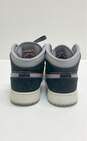 Air Jordan 1 Mid Black Particle Grey (GS) Athletic Shoes Women's Size 7 image number 4