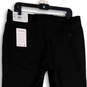 NWT Mens Black Flat Front Slash Pocket Straight Leg Chino Pants Size 36x30 image number 4