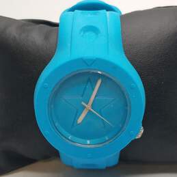 Converse Unique Unisex Blue Rubber Sport Quartz Watch alternative image
