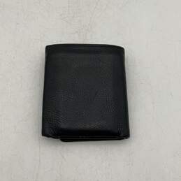 Fossil Mens Black Leather Card Holder Multiple Slip Pocket Trifold Wallet alternative image
