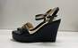 Calvin Klein Karper Black Wedge Heels Shoes Size 9 M image number 3