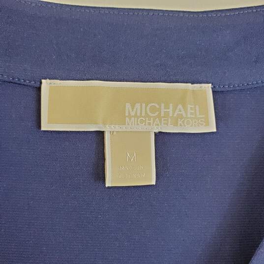 Michael Kors Women Navy Blouse M image number 2