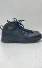 Jordan 10 Retro NYC Black Athletic Shoe Men 11 image number 3