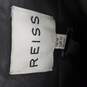 Reiss Women Black Leather Skirt 10 NWT image number 3